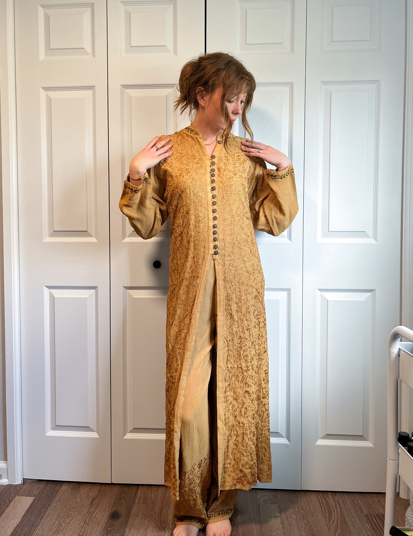 Tan Tunic & Matching Pants
