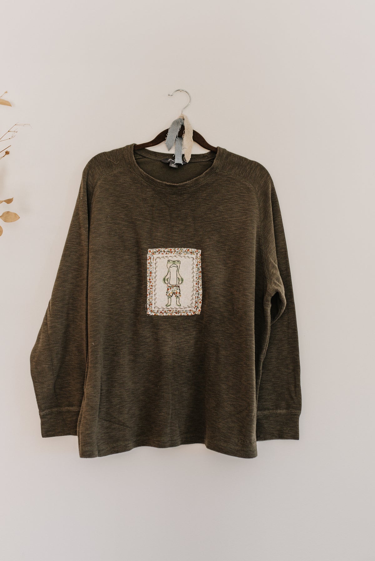 Frog Patched Green Long Sleeve
