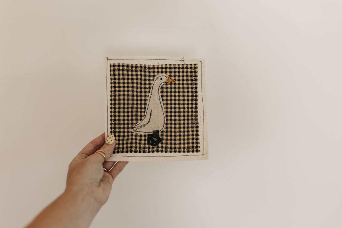 A Goose in Green Boots Patch