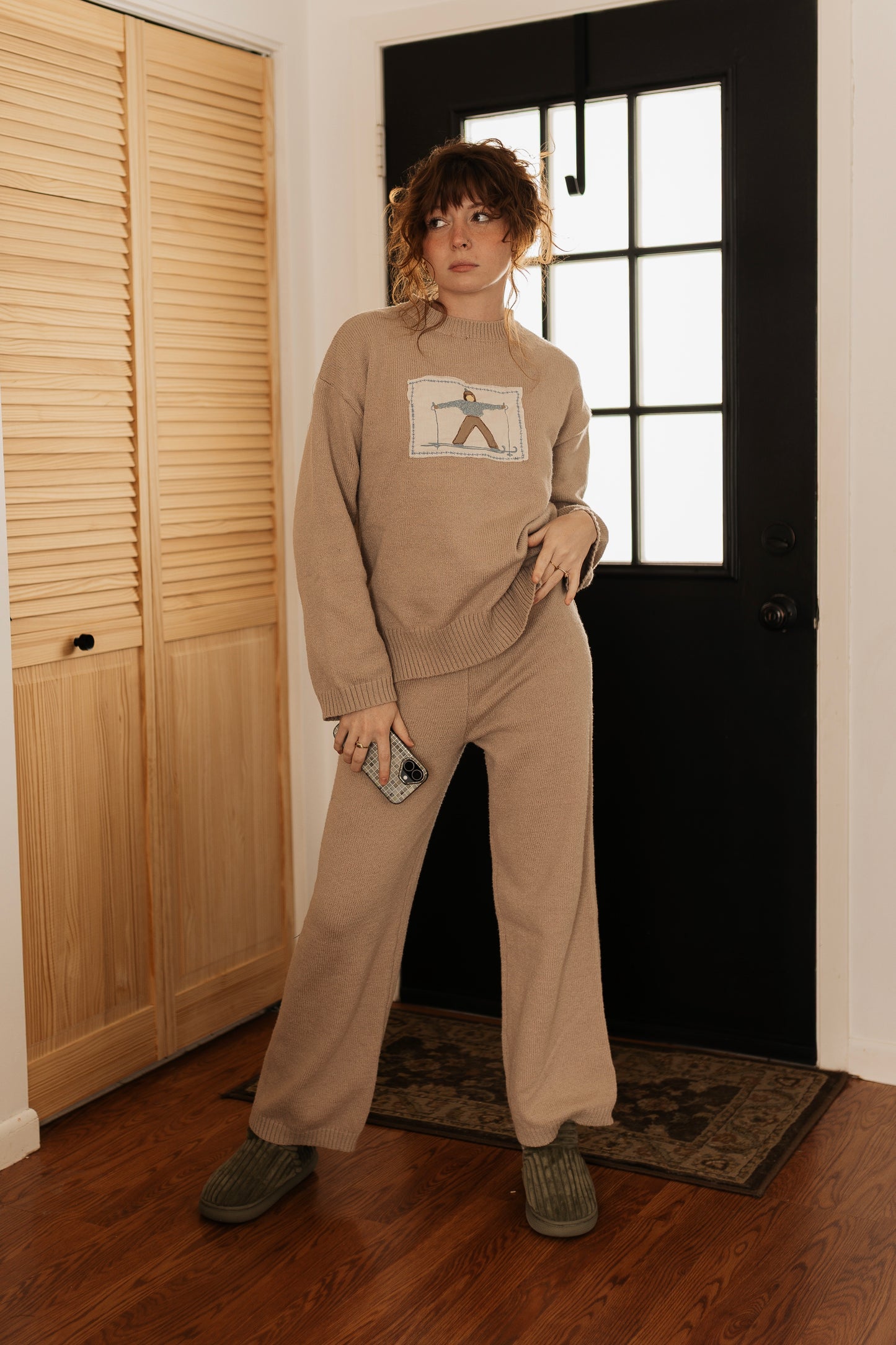 Ski girl lounge set