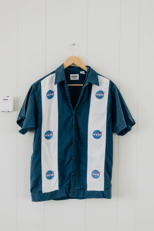 NASA Button Up