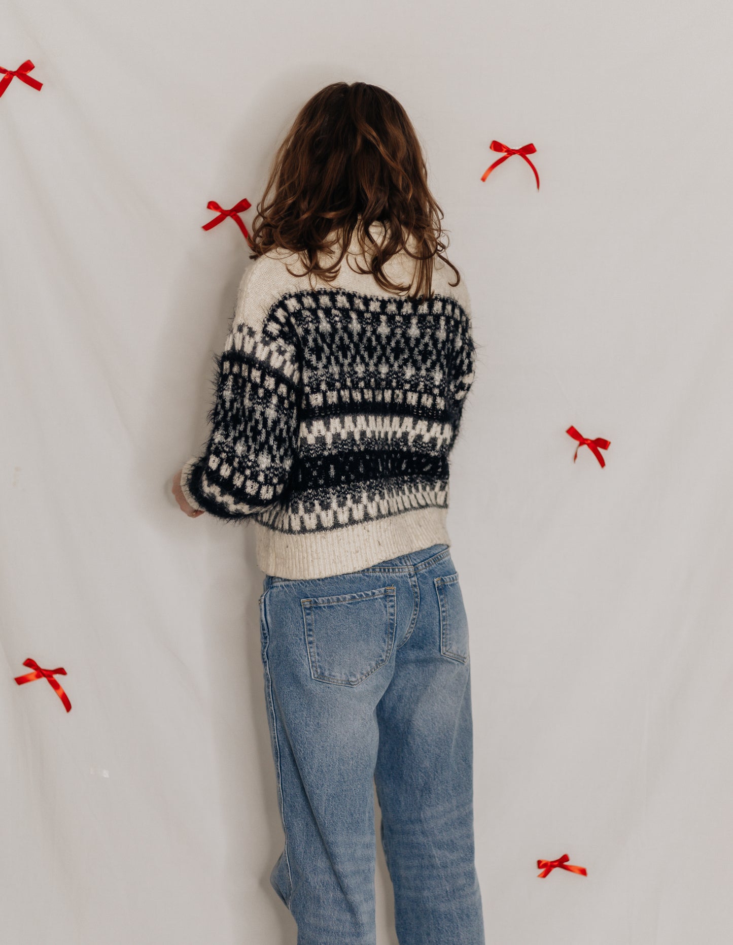 Black & White Sweater