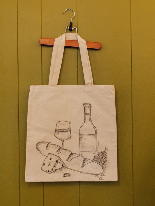 Wine & bread bag