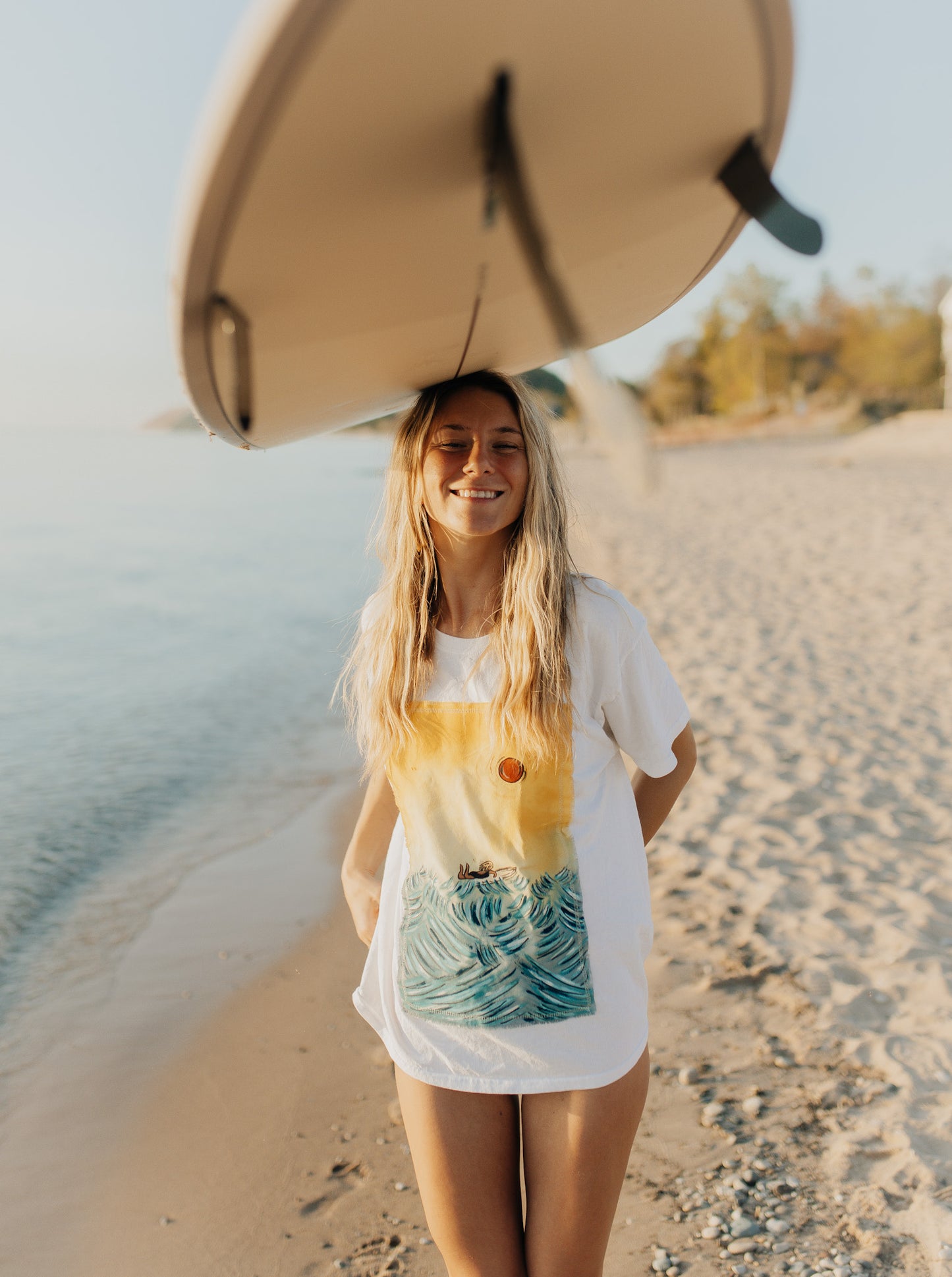Surfing To The Sun Tee