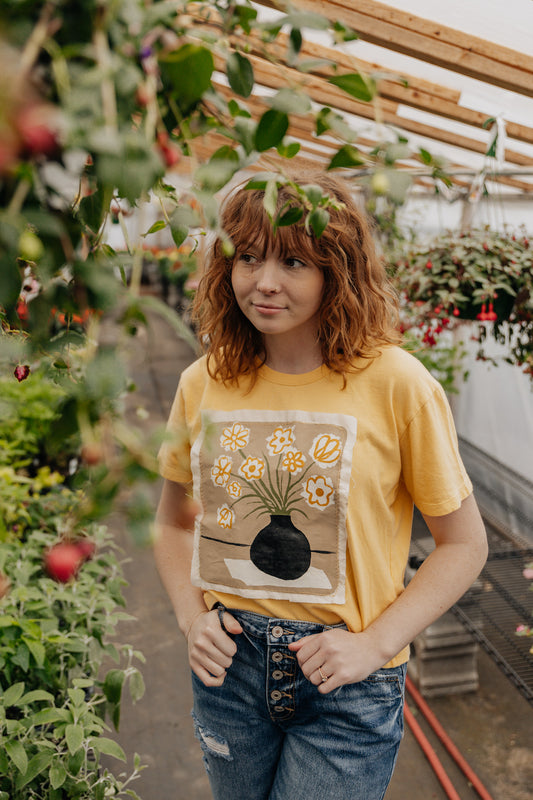 Flower Vase Tee
