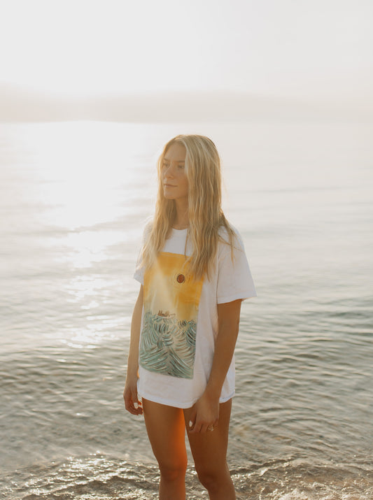 Surfing To The Sun Tee