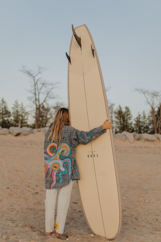 Octopus Flannel