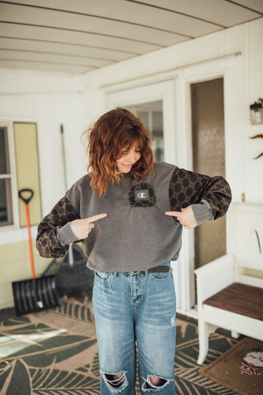 Paisley Reworked Crewneck