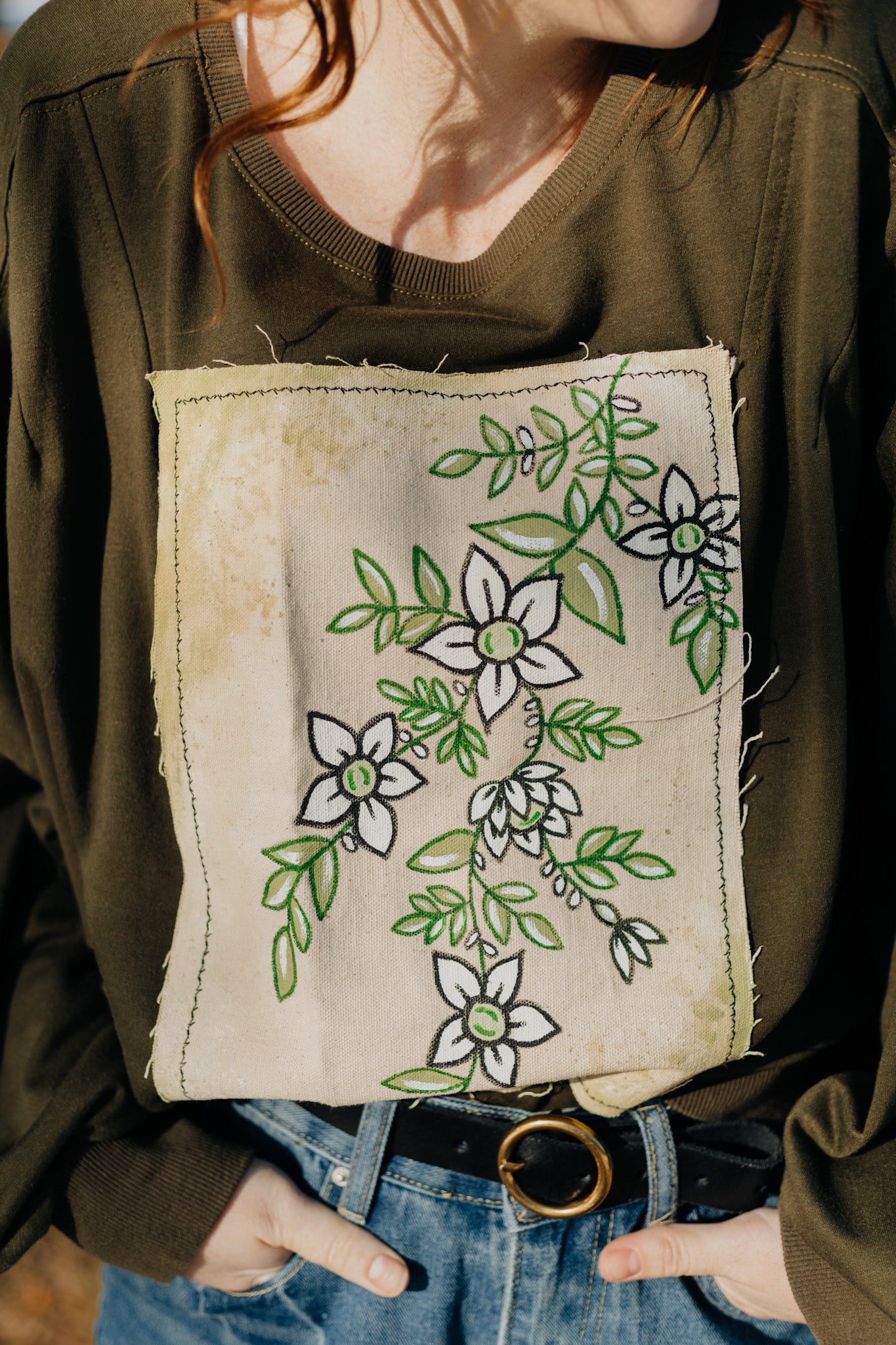 Flower Vines Top